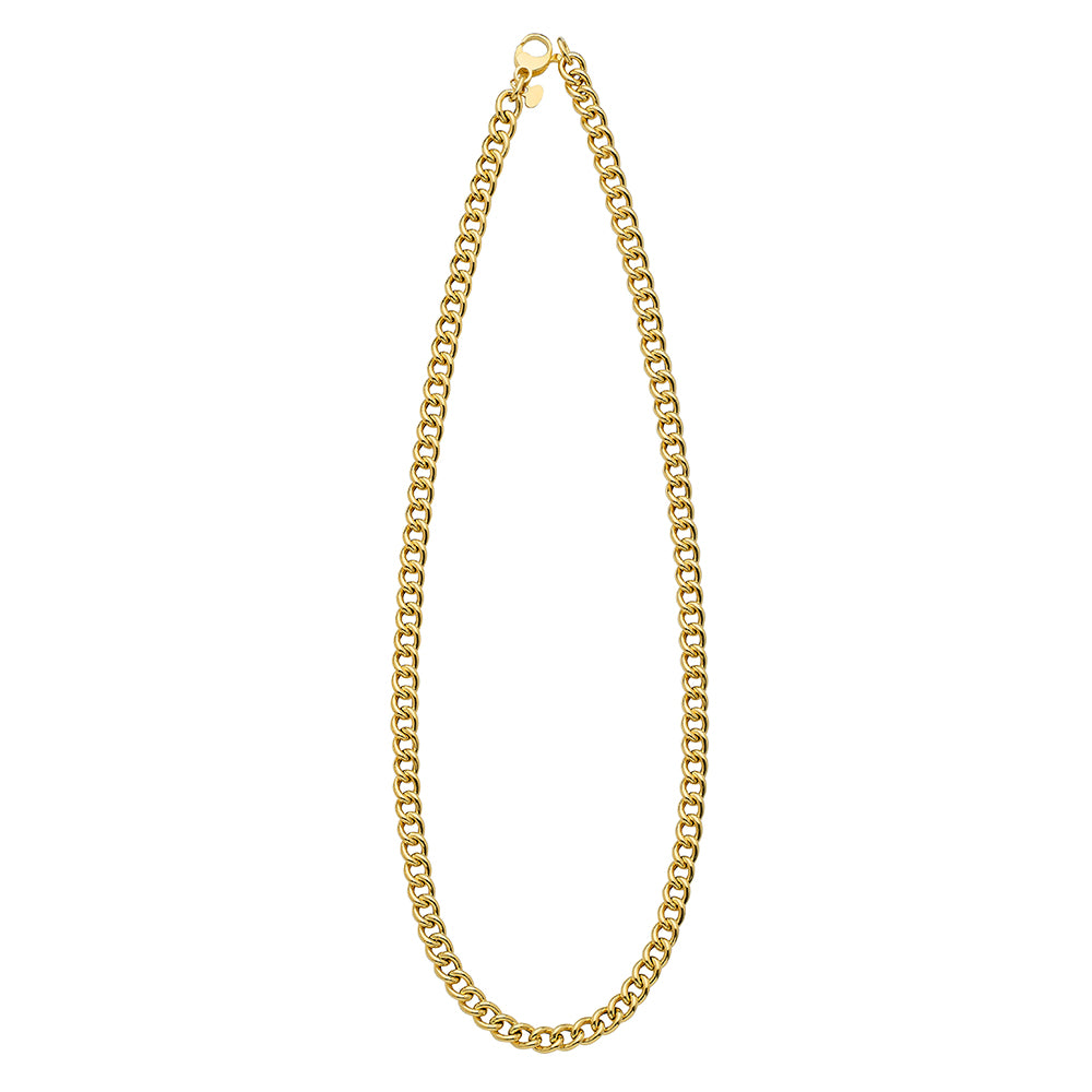 14KT YELLOW GOLD CUBAN CURB 5.7MM