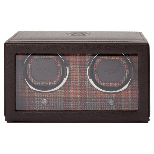 Wolf | WM Brown Double Watch Winder