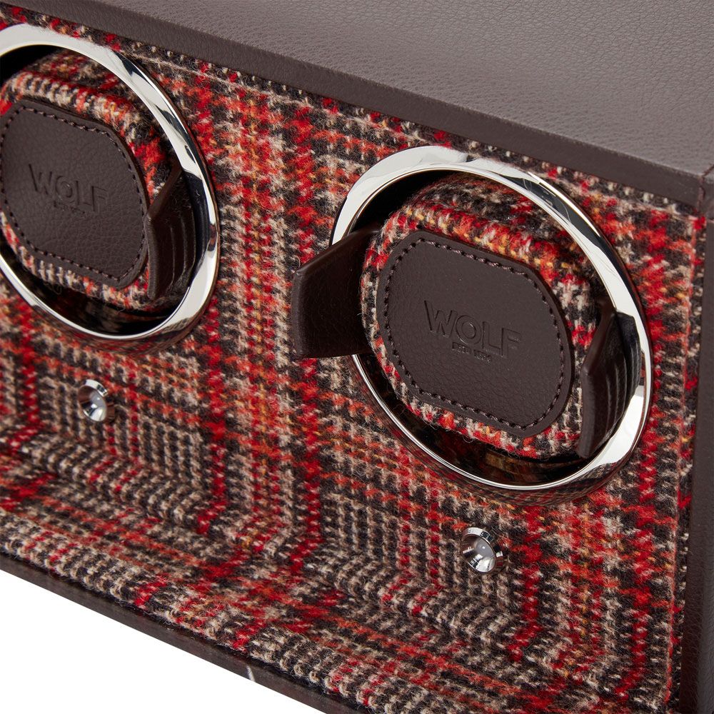 Wolf | WM Brown Double Watch Winder
