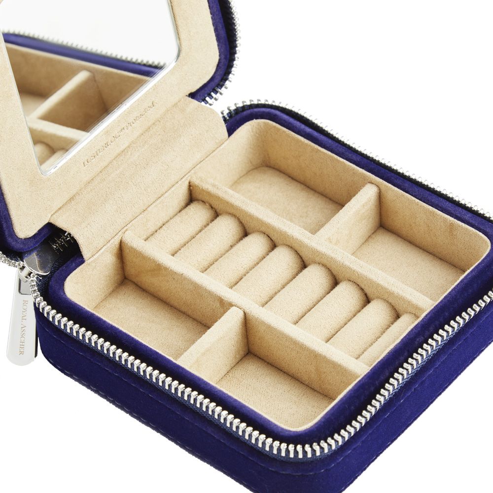 Wolf | Royal Asscher Square Jewelry Zip Case