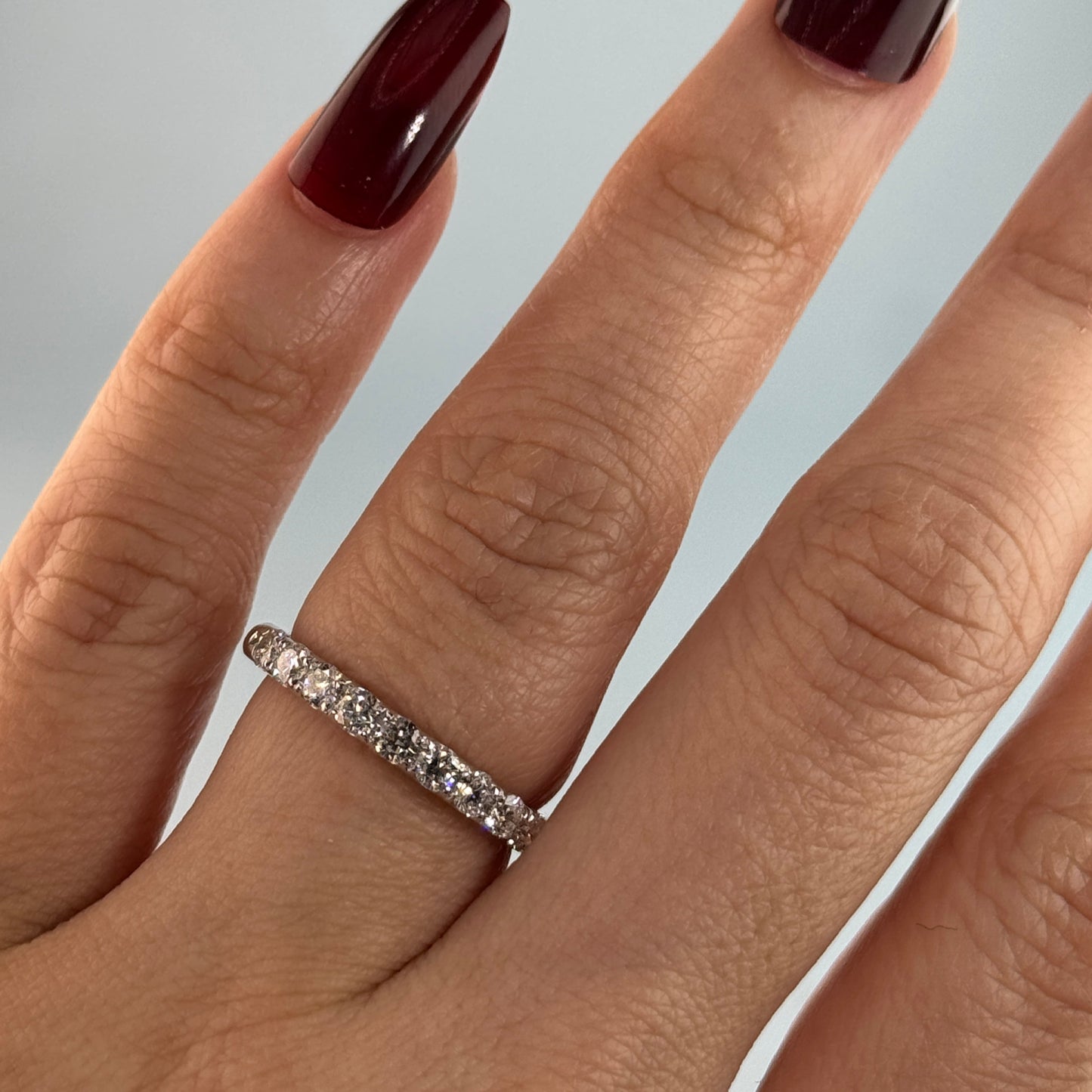 14KT Gold Lab Diamond Band