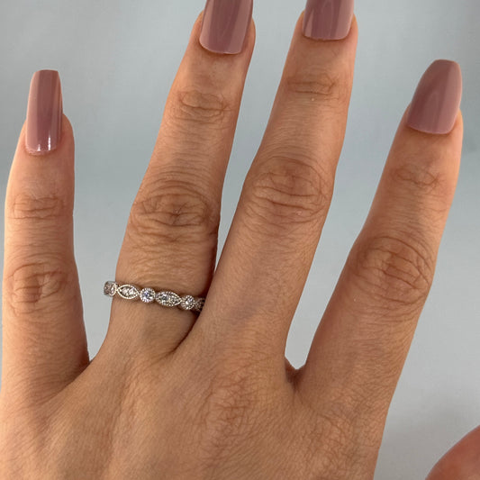 14KT Gold Diamond Band