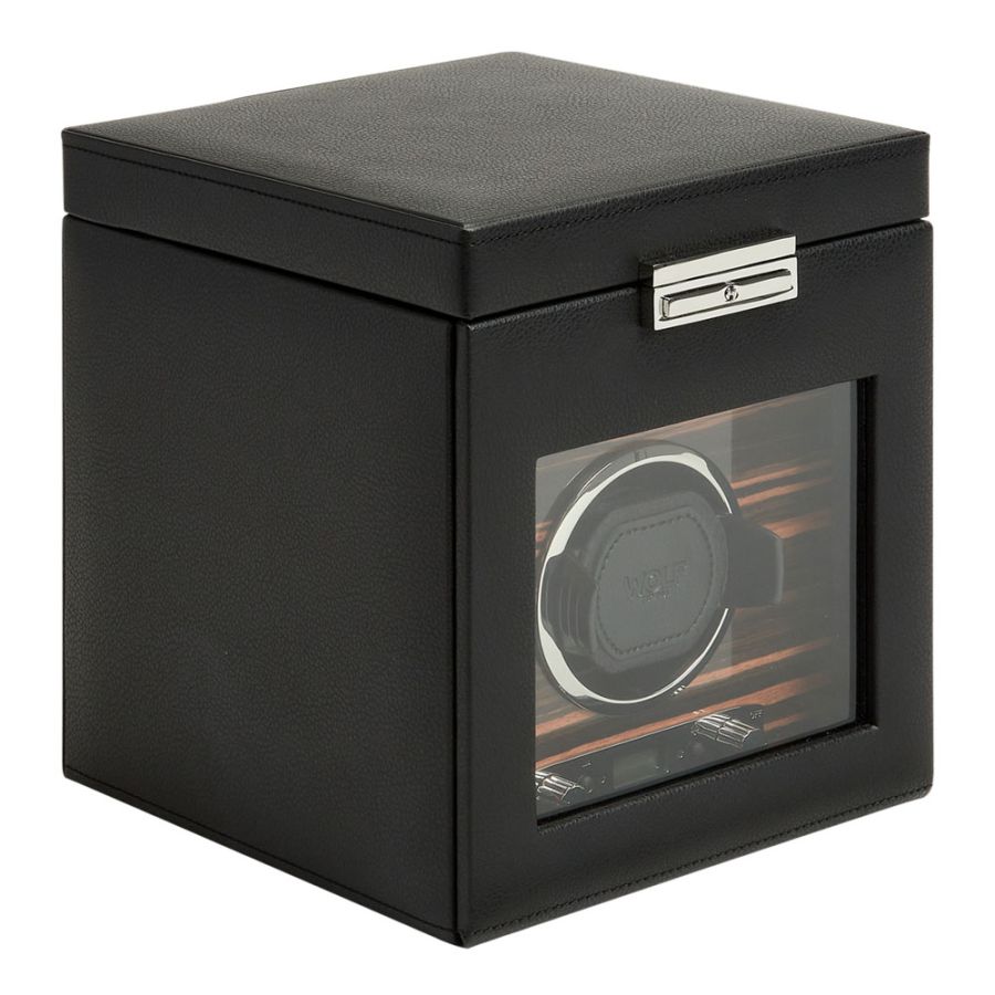 Wolf | Roadster Single Watch Winder With Storage