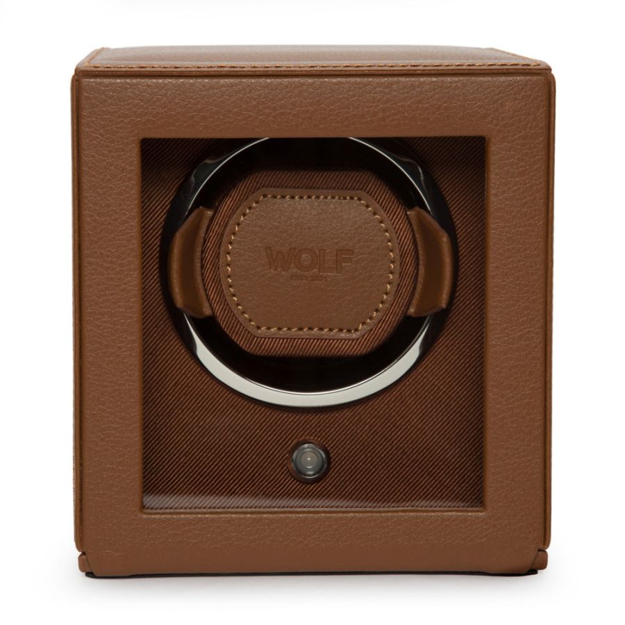Wolf | Cub Single Watch Winder With Cover