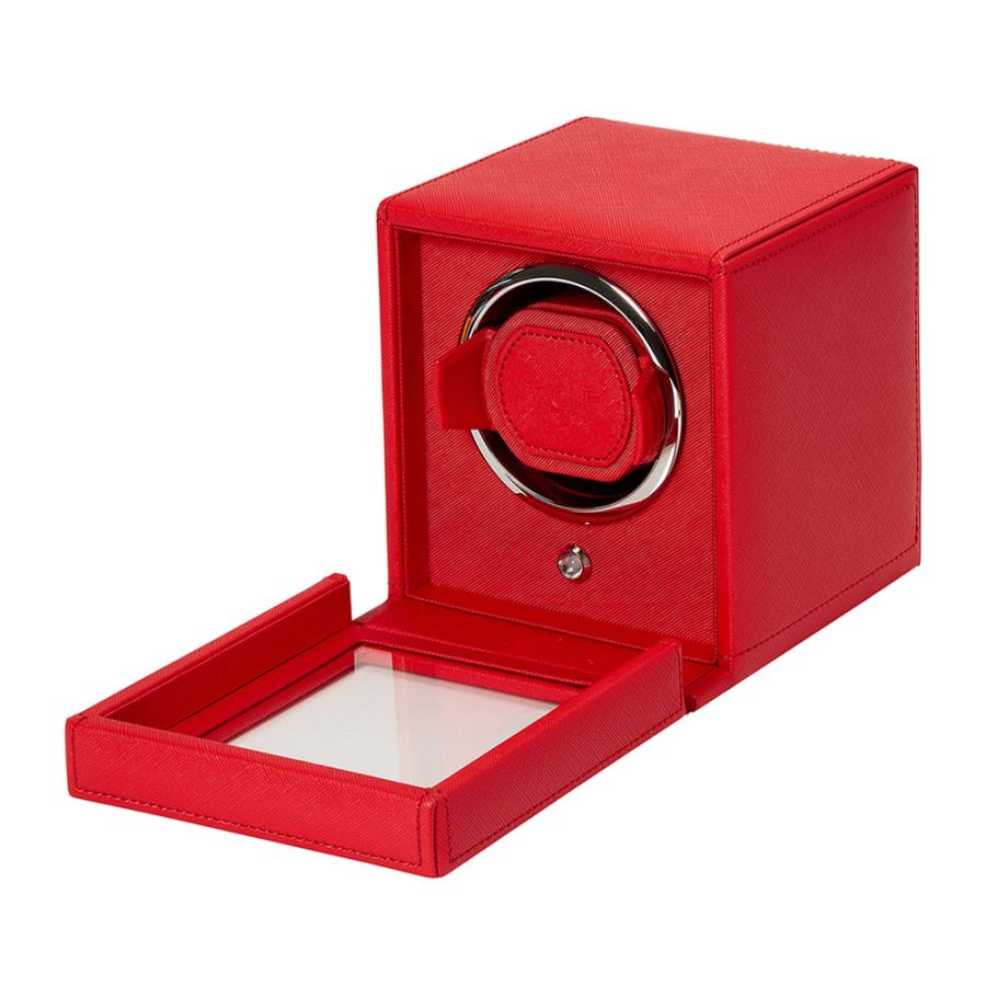 Wolf | Cub Single Watch Winder With Cover