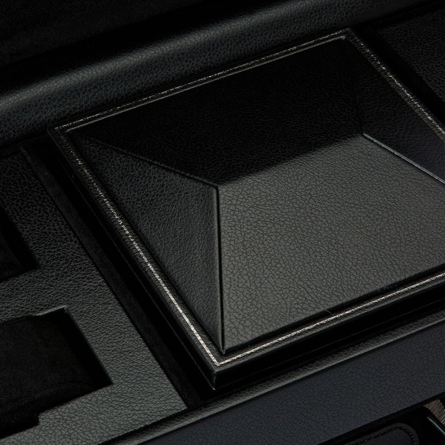 Wolf | British Racing Triple Watch Winder With Storage