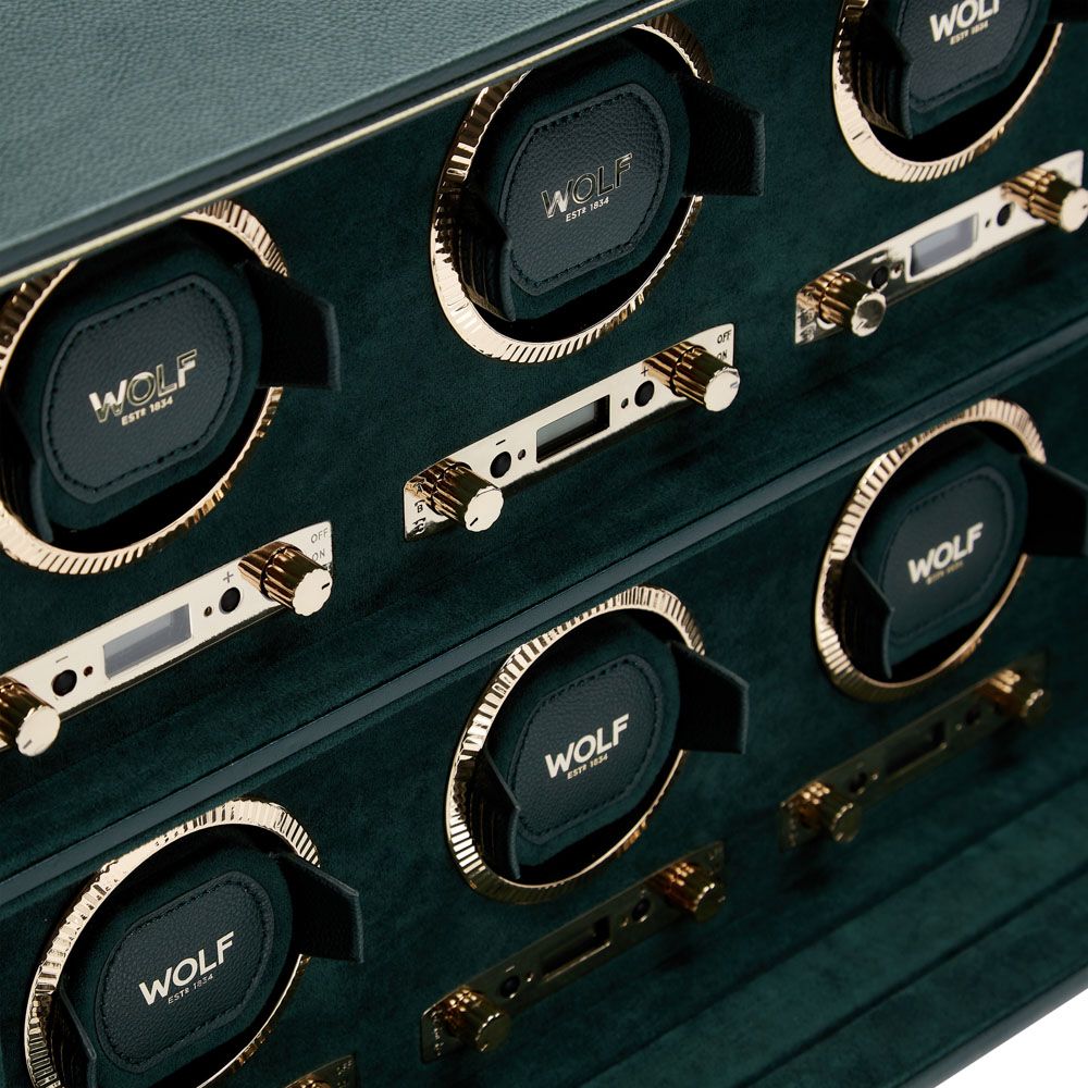 Wolf | British Racing 6 Piece Watch Winder