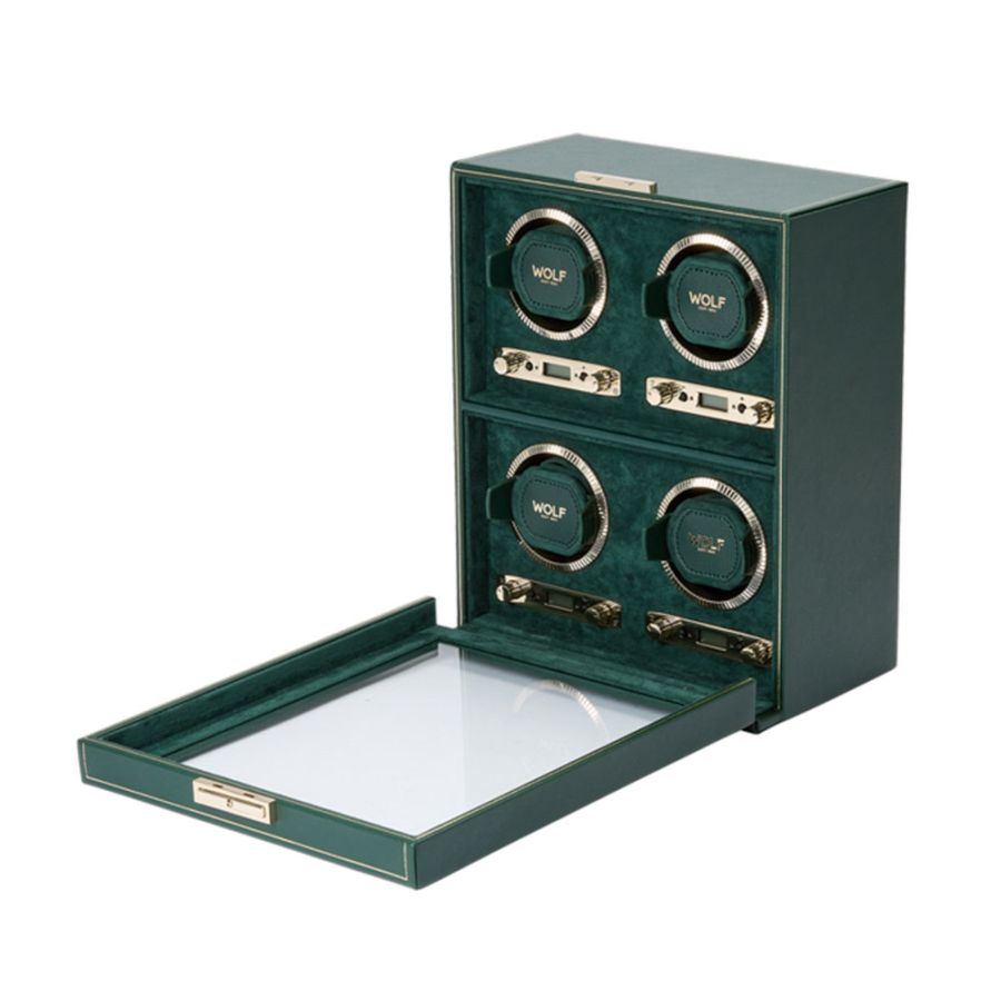 Wolf | British Racing 4 Piece Watch Winder