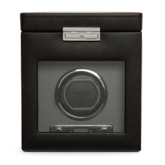 Wolf | VICEROY SINGLE WATCH WINDER WITH STORAGE