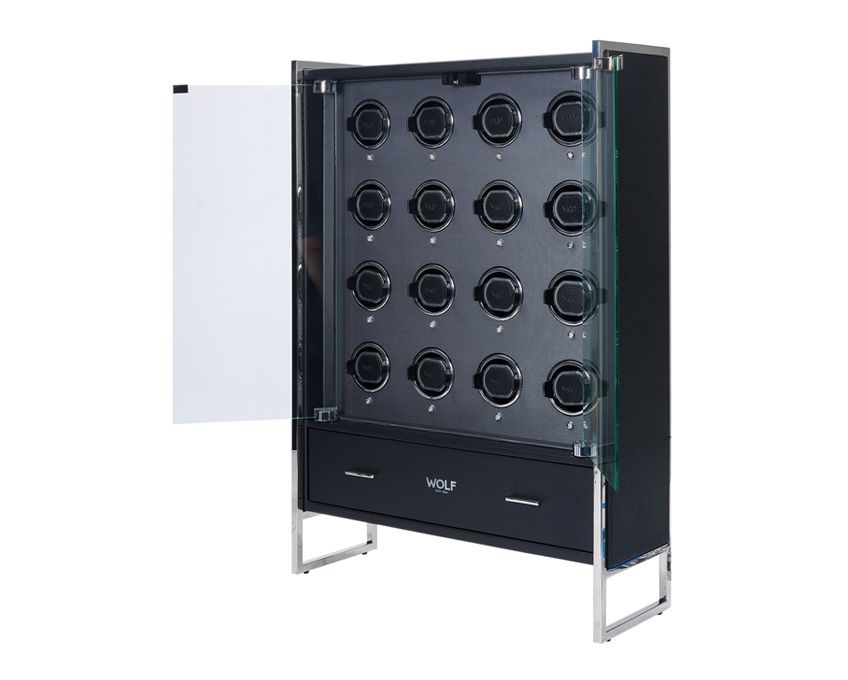 Wolf | Viceroy 16 Piece Watch Winder Cabinet