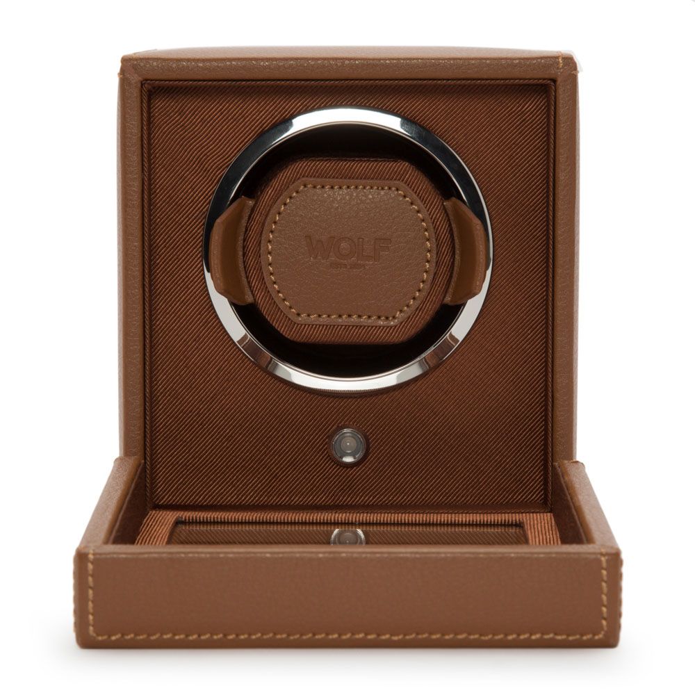 Wolf | Cub Single Watch Winder With Cover