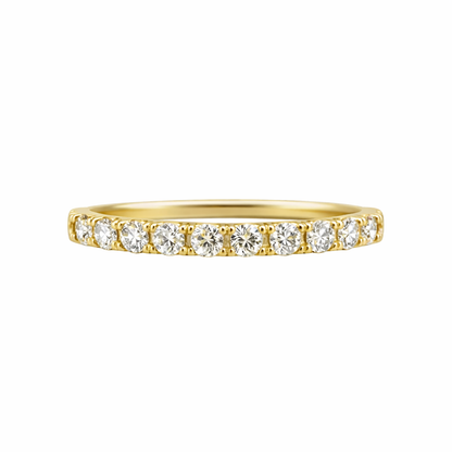 14KT Gold Lab Diamond Band