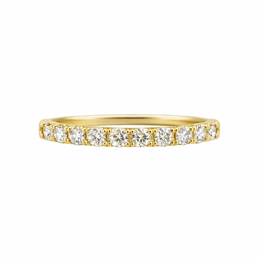 14KT Gold Lab Diamond Band