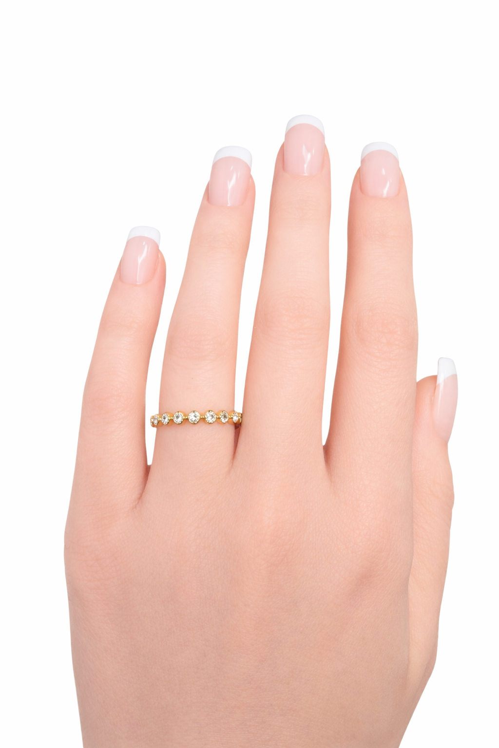 14KT Gold Diamond Band