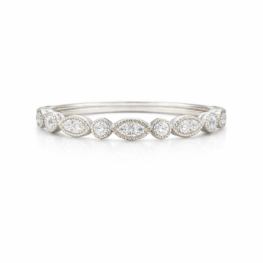14KT Gold Diamond Band