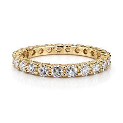 14KT Gold Lab Diamond Eternity Band