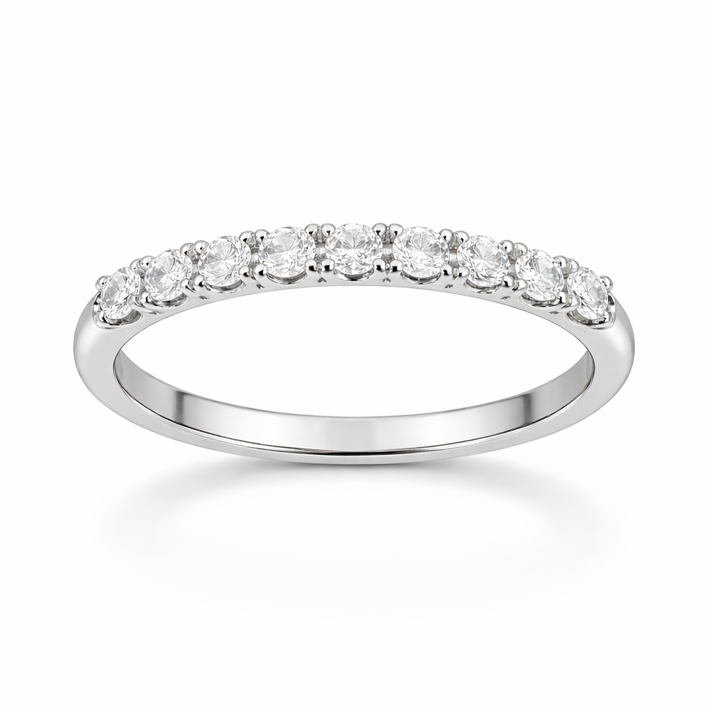 14KT Gold Lab Diamond Band