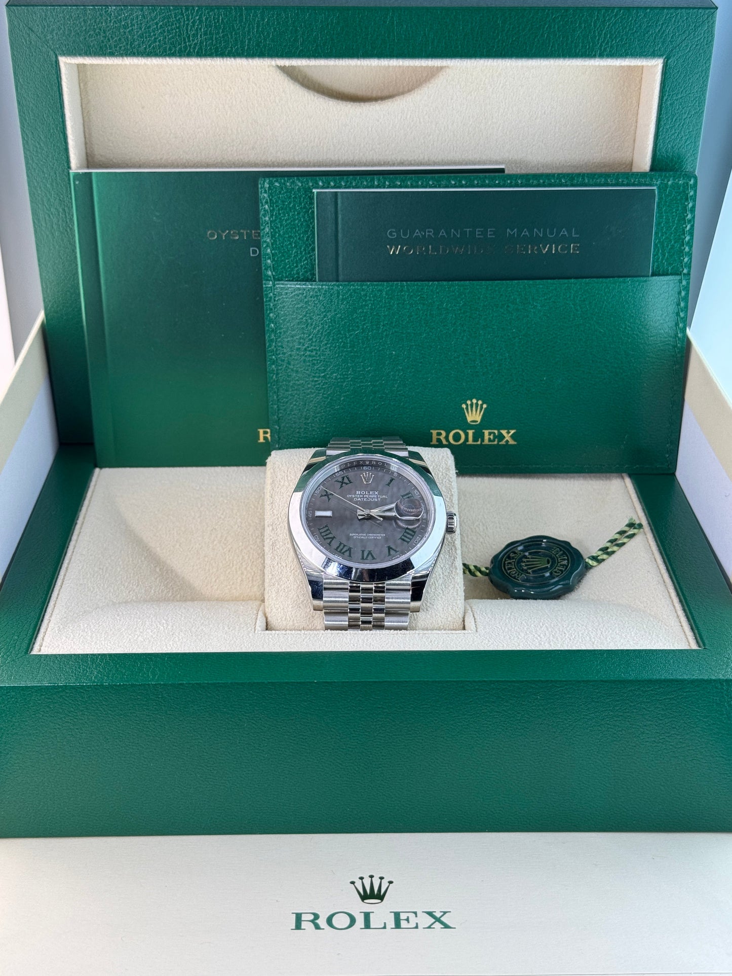 2024 Rolex Datejust Wimbledon Dial