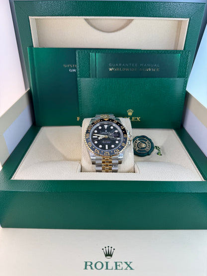 2024 Rolex GMT-Master II Two-Tone with Black Dial and Jubilee Bracelet