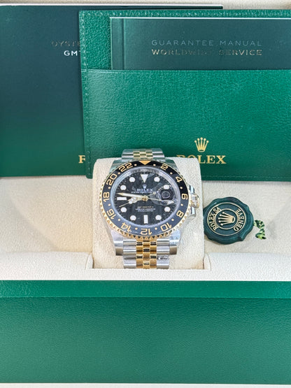 2024 Rolex GMT-Master II Two-Tone with Black Dial and Jubilee Bracelet