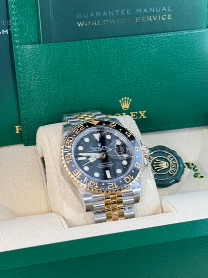 2024 Rolex GMT-Master II Two-Tone with Black Dial and Jubilee Bracelet