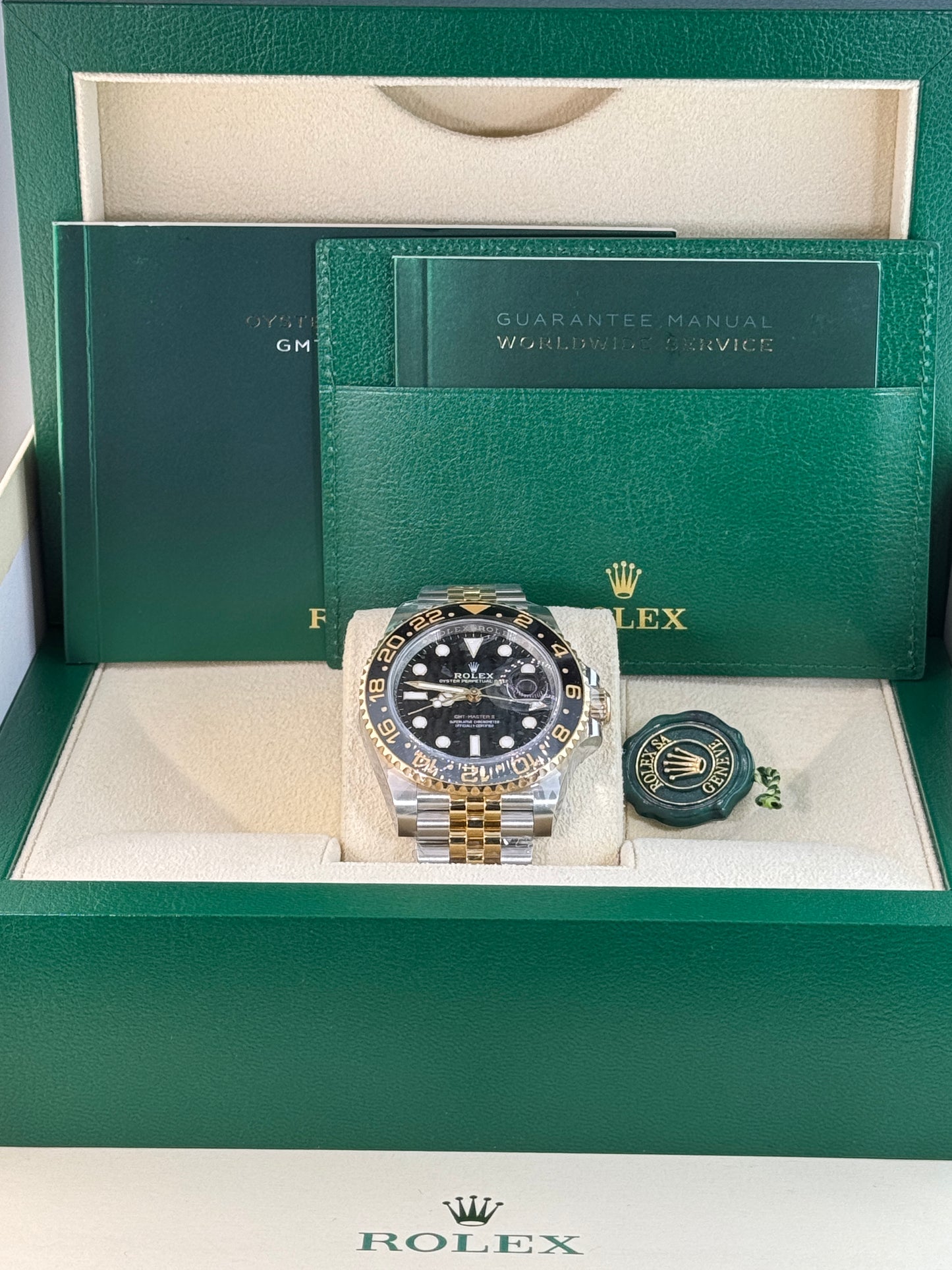 2024 Rolex GMT-Master II Two-Tone with Black Dial and Jubilee Bracelet