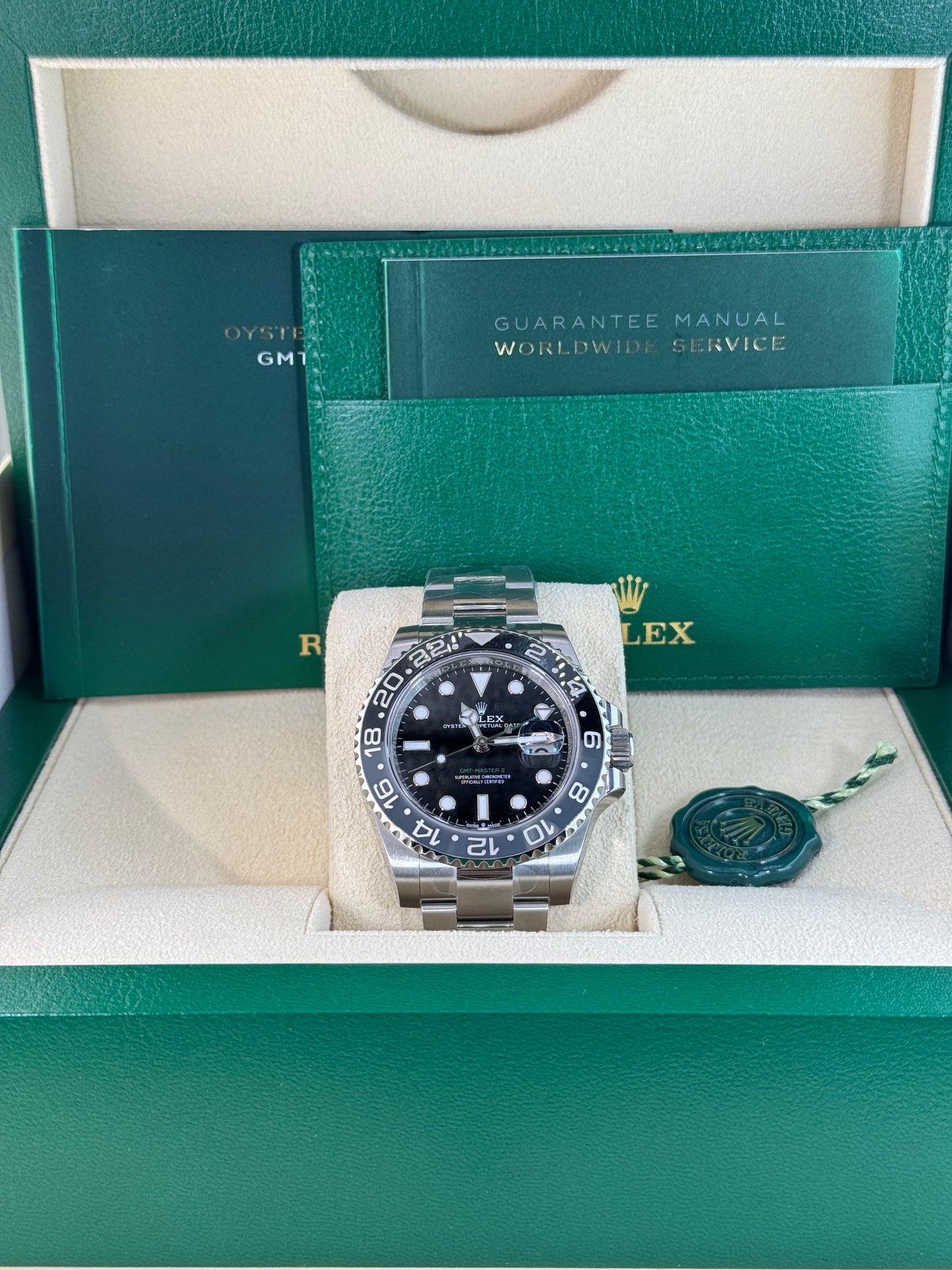 2024 Rolex GMT-Master II 40mm "Bruce Wayne"