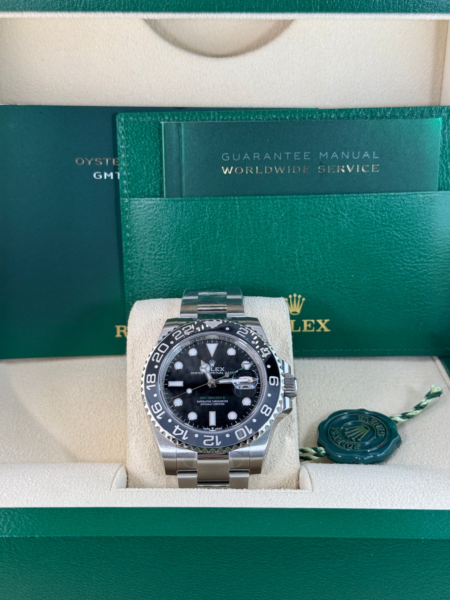 2024 Rolex GMT-Master II 40mm "Bruce Wayne"