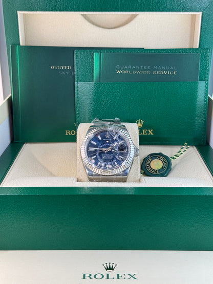 2025 Rolex Sky-Dweller with a Blue Dial