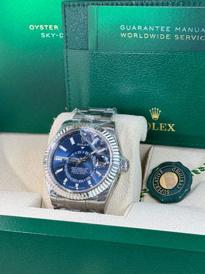 2025 Rolex Sky-Dweller with a Blue Dial