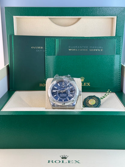 2025 Rolex Sky-Dweller with a Blue Dial