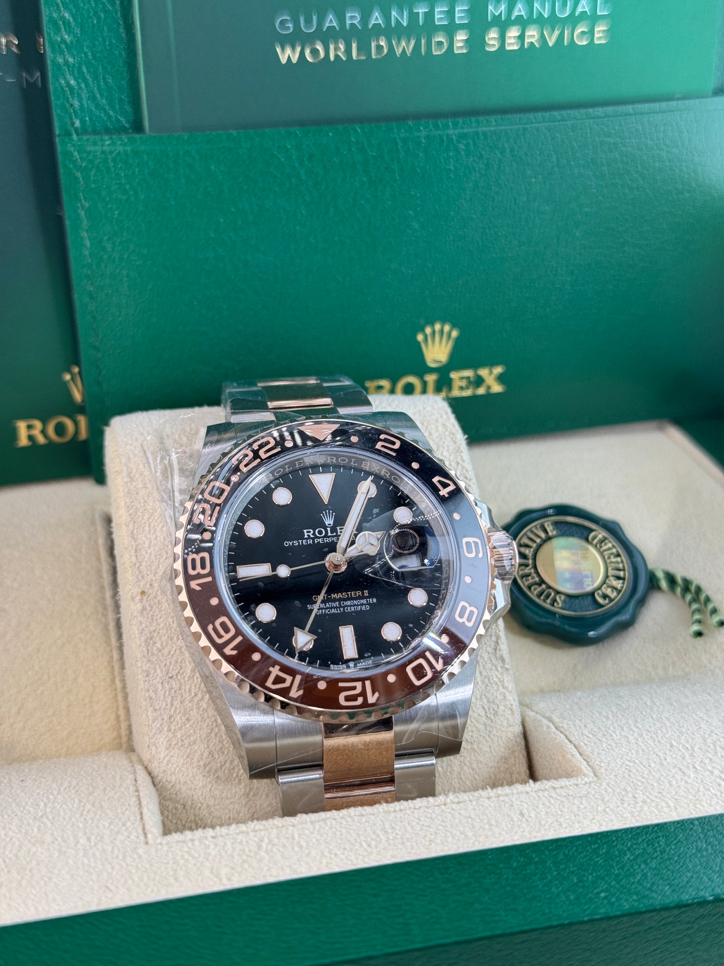 2024 Rolex GMT-Master II "Rootbeer"