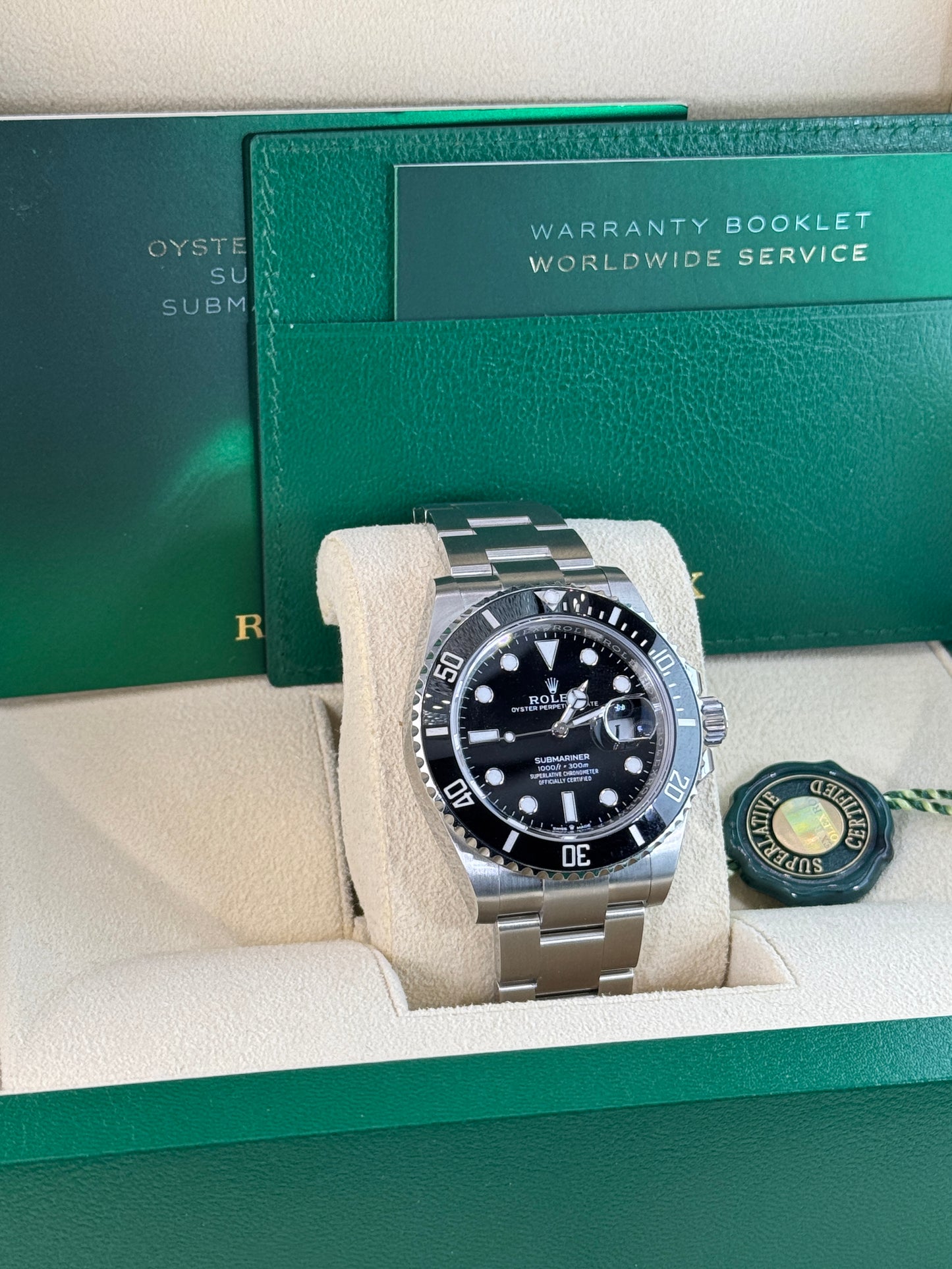 2025 Rolex Submariner with a Black Dial