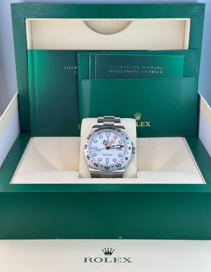 2025 Rolex Explorer II White Polar Dial