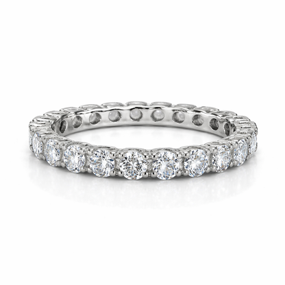 14KT Gold Lab Diamond Eternity Band