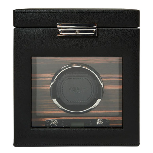 Wolf | Roadster Single Watch Winder With Storage