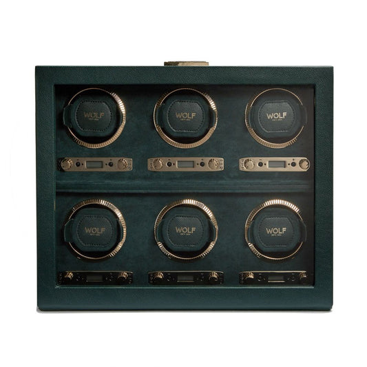 Wolf | British Racing 6 Piece Watch Winder