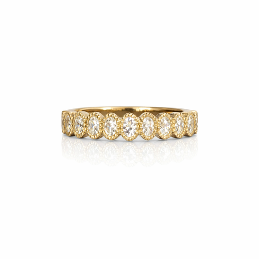 14KT Gold Diamond Band