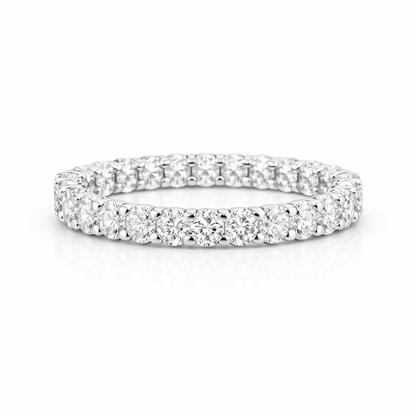 14KT Gold Oval Eternity Ring