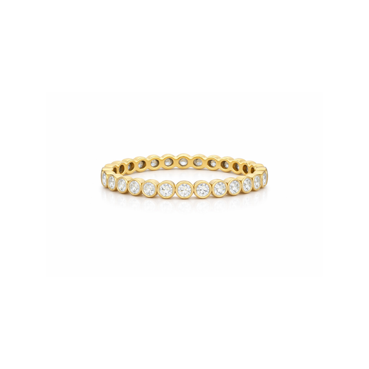 14KT Gold Diamond Band